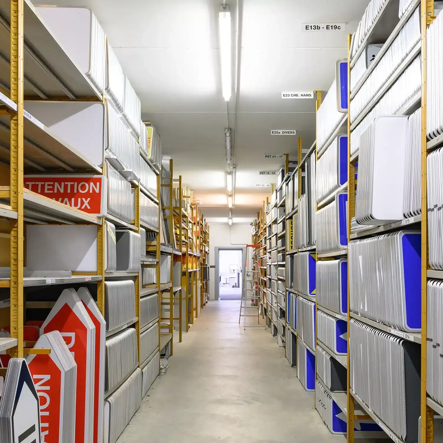 Grün Signalisation - Stock